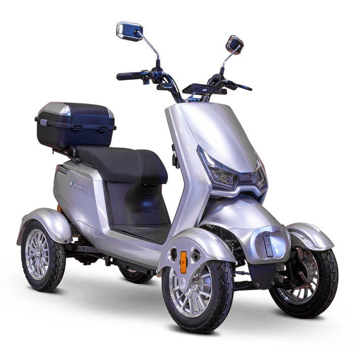 EWheels EW-75 Mobility Scooter Silver